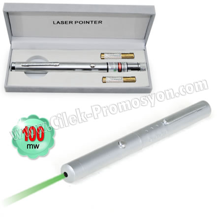 100 Mw Yeşil Lazer Pointer Tek Başlıklı