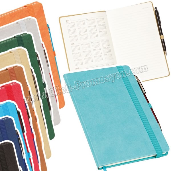 13x21 Tarihsiz Ajanda - Not Defteri - Thermo Deri