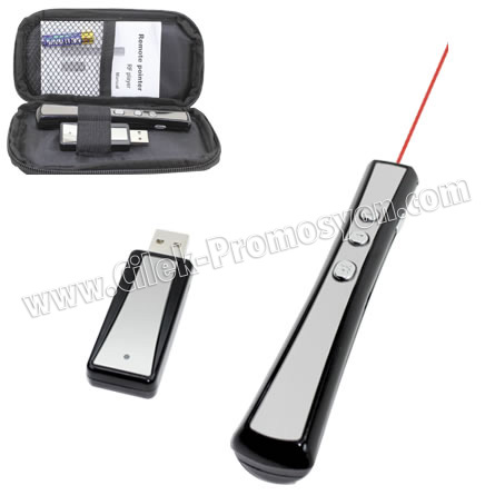 8 GB Usb Flash Bellek ve Lazer Pointerli Sunum Kalemi