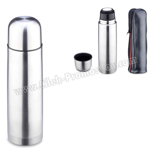 Çantalı Termos 500 mL - Metal