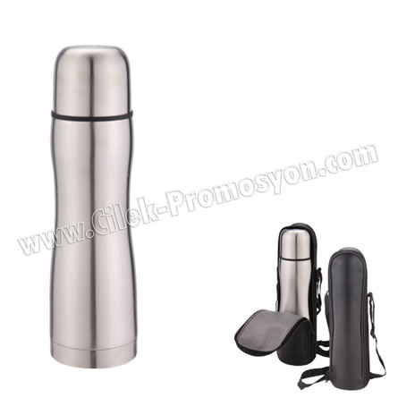 Çantalı Termos 500 mL - Metal