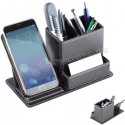Toptan Ucuz Promosyon Deri Kalemlik Notluk Telefon Standı AMG13306