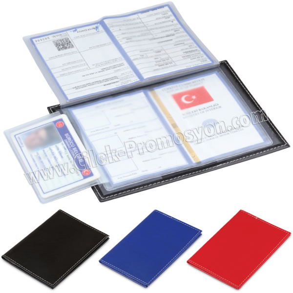 Ruhsat Kabı - Deri - 2 Parça