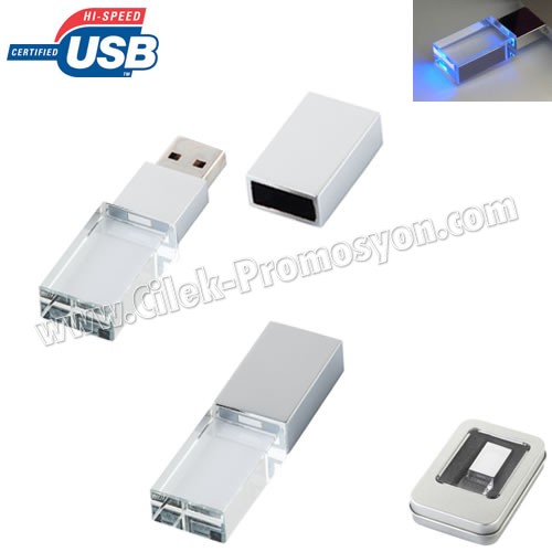 Flash Bellek 16 GB - Şeffaf Gövdeli