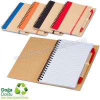 Ucuz Promosyon Geri Dönüşümlü Spiralli Bloknot AGD24130 Ucuz Promosyon Geri Dönüşümlü Spiralli Bloknot AGD24130