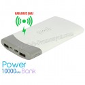 Toptan Ucuz Promosyon Kablosuz PowerBank 10000 mAh - 2 Çıkışlı APB3808