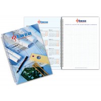 Ucuz Promosyon Lüks Sıvama Kapak Spiralli Bloknot - Yan GBN850 Ucuz Promosyon Lüks Sıvama Kapak Spiralli Bloknot - Yan GBN850