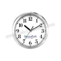 Ucuz Promosyon Metal Duvar Saati 20 Cm Çelik AS20105-20 Ucuz Promosyon Metal Duvar Saati 20 Cm Çelik AS20105-20