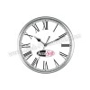 Toptan Ucuz Promosyon Metal Duvar Saati 25 Cm Çelik AS20106-25
