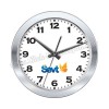 Toptan Ucuz Promosyon Metal Duvar Saati 30 Cm Krom AS20101-30