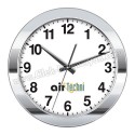 Toptan Ucuz Promosyon Metal Duvar Saati 36 Cm Krom AS20101-36