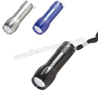 Ucuz Promosyon Metal El Feneri 9 Ledli ACF7010