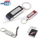 Toptan Ucuz Promosyon Metal Flash Bellek 8 GB - Deri Koruyuculu AFB3293-8