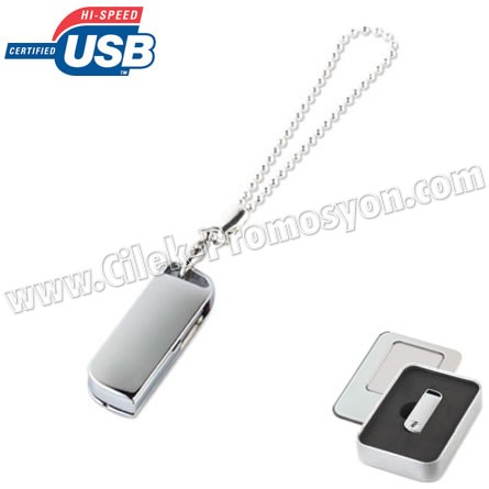 Metal Flash Bellek 8 GB - Bileklikli