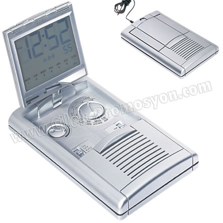 Mini Radyo Am-Fm Takvimli ve Kulaklıklı