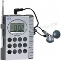 Toptan Ucuz Promosyon Mini Radyo Dijital Saatli ve Kulaklıklı GRD158