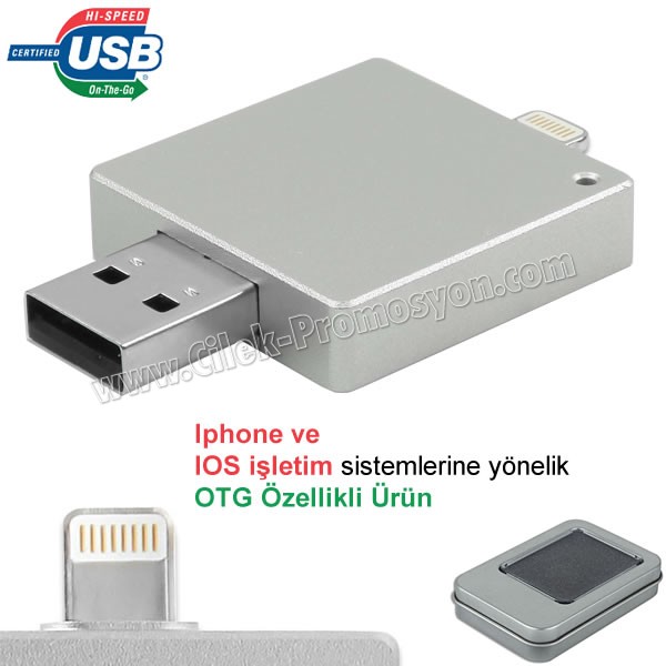 OTG Flash Bellek 16 GB - Iphone Ios Sürücülü