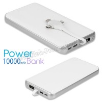 Ucuz Promosyon PowerBank 10000 mAh - Kendinden Kablolu APB3774 Ucuz Promosyon PowerBank 10000 mAh - Kendinden Kablolu APB3774