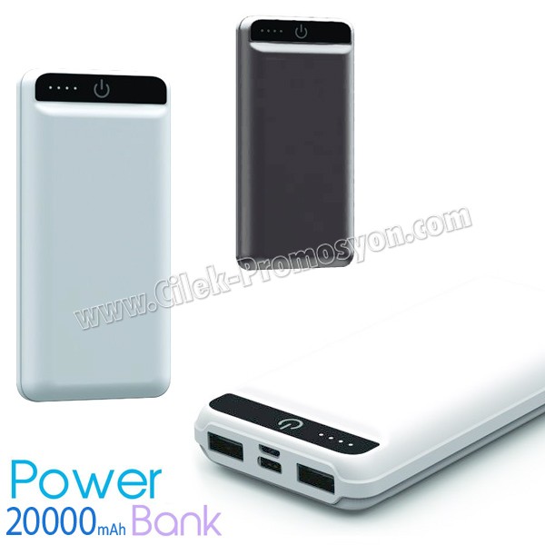 PowerBank 20000 mAh - 2 Çıkışlı