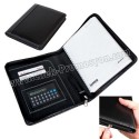 Toptan Ucuz Promosyon Sekreter Bloknot A5 Fermuarlı - Hesap Makineli Toplantı Bloknotu ACB8308