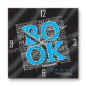Toptan Ucuz Promosyon Tasarım Duvar Saati 35x35 Cm AS20131-K