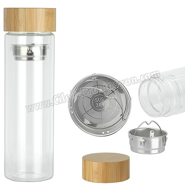 Termos 350 mL - Cam & Bambu - Filtreli