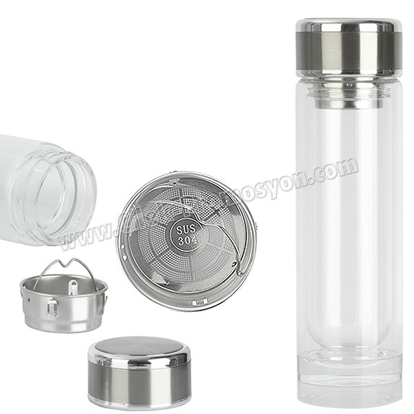 Termos 350 mL - Cam & Metal - Filtreli