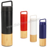 Ucuz Promosyon Termos 540 mL - Metal & Bambu ATM21164 Ucuz Promosyon Termos 540 mL - Metal & Bambu ATM21164